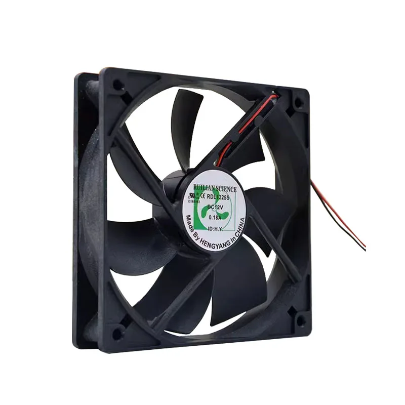 NEW ORIGINAL RDL1225S 12V 0.18A 12025 120*120*25mm 12cm COOLING FAN