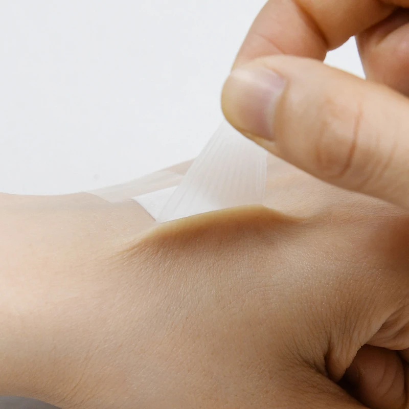 

120pcs PU Transparent Waterproof Band Aid Adhesive Medical Strips Plaster For Wound Sports Bathing