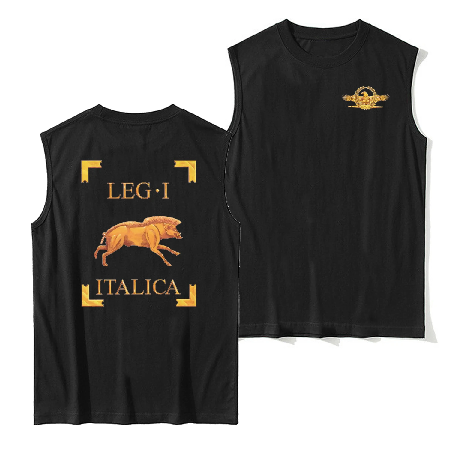 Legio I Italica Boar Symbol 1st Roman Legion Vexillum Tank Top New 100% Cotton O-Neck Casual Mens Vest Sleeveless T-shirt