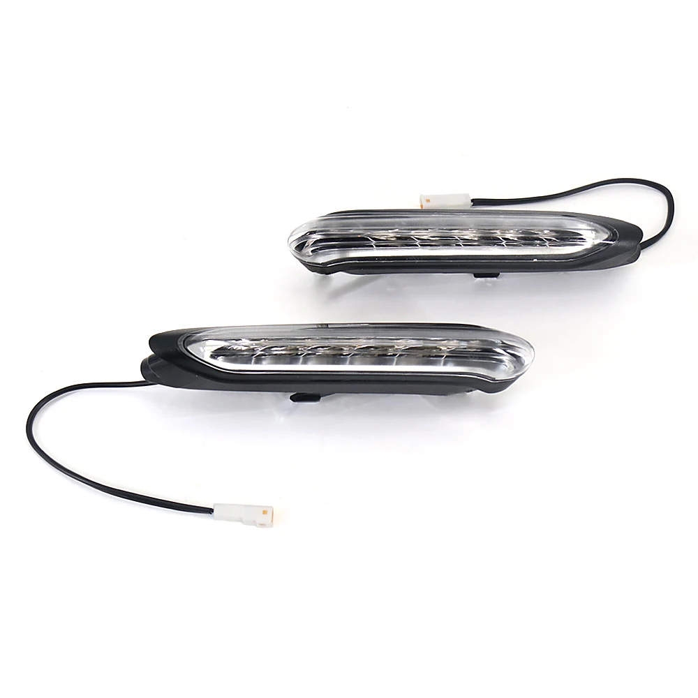 1 زوج دراجة نارية مصباح إشارة الانعطاف LED ل Ducati Monster 937 950 2021 ABS الجانب ضوء المصباح دراجة نارية الملحقات