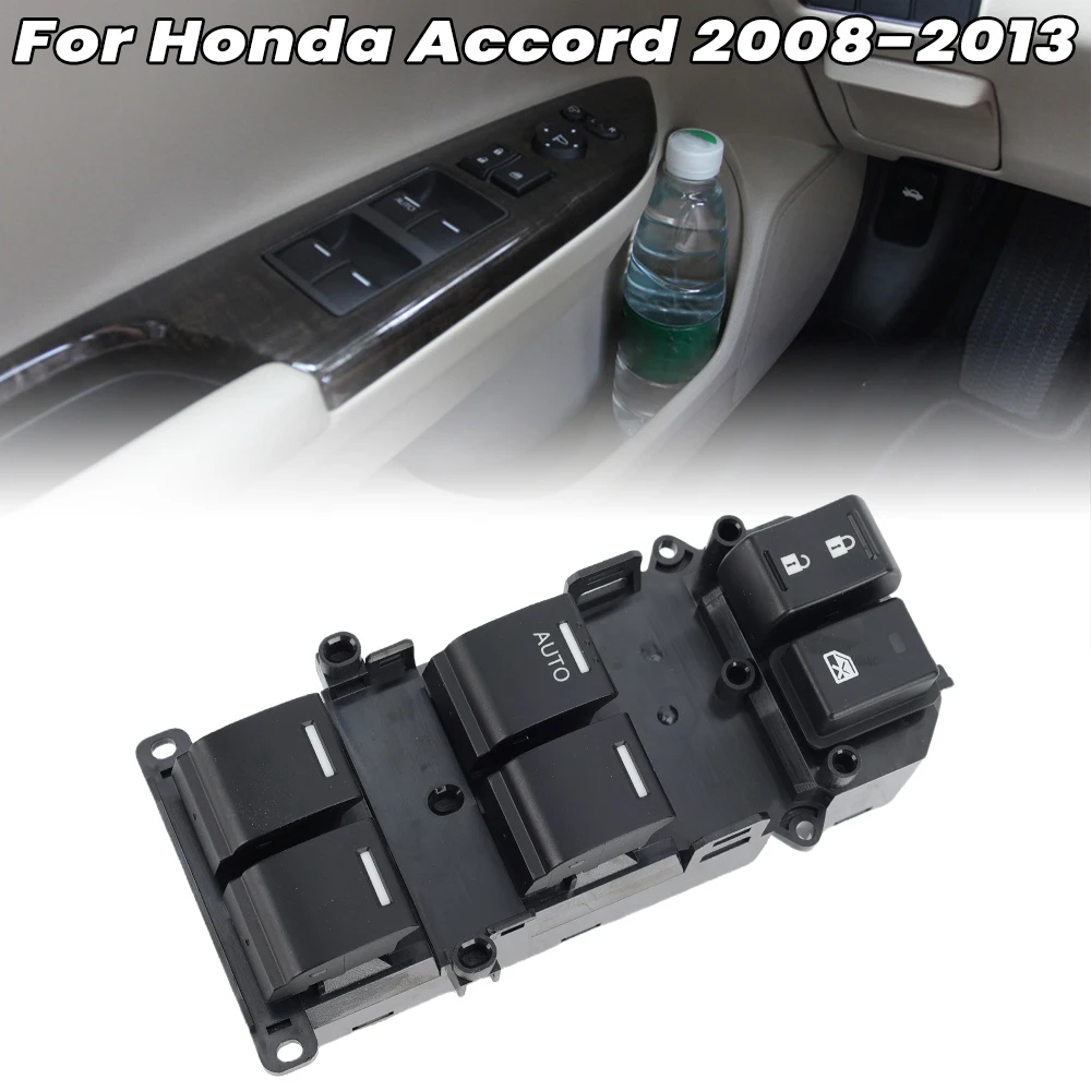 

35750TB0H01 Electric Power Window Control Switch Button For Honda Accord 2008 2009 2010 2011 -2013 ABS Black car accessories