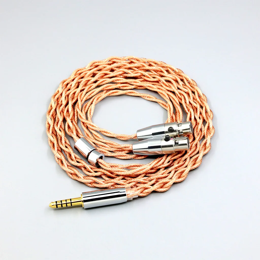 Graphene 7N OCC Shielding Coaxial Mixed Earphone Cable For Audeze LCD-3 LCD-2 LCD-X LCD-MX4 LCD-XC LCD-4z LCD-GX lcd-24 LN007774