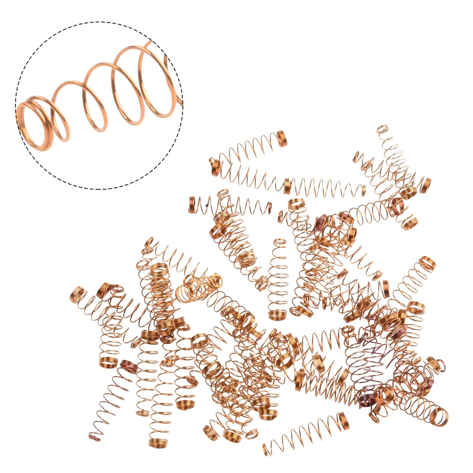 90pcs Metal Copper Wire Piano Hammer Springs Replacement For Upright Piano Repair Springs Accessories Musical Instruments