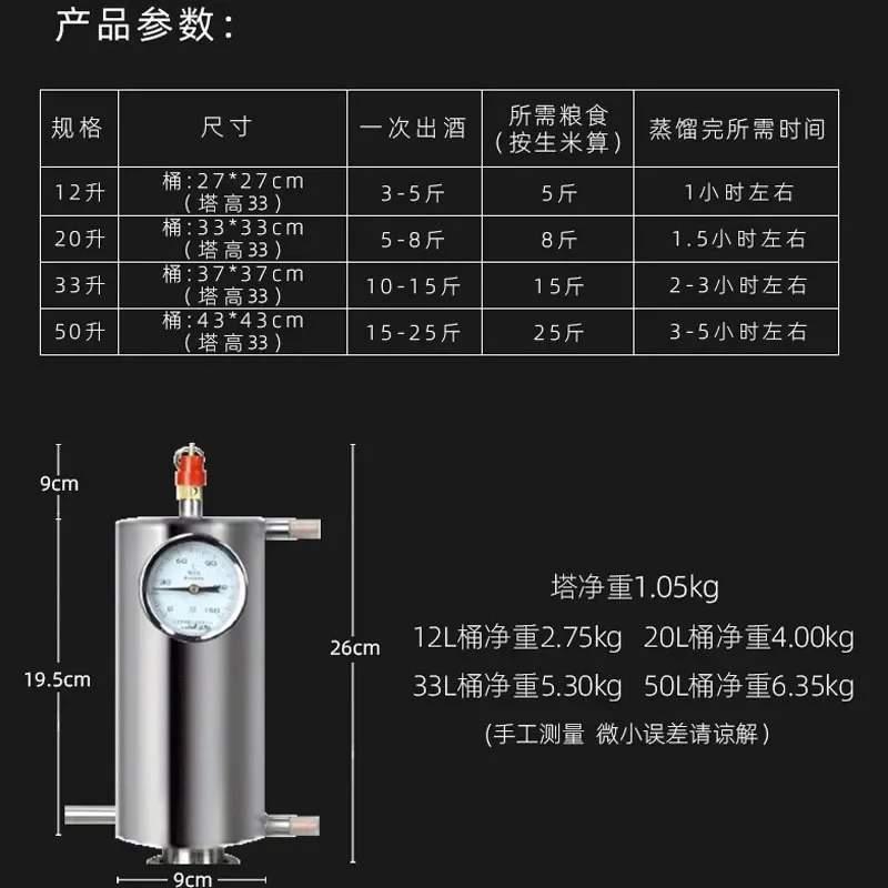 Pure Dew Essential Oil Extraction Distiller Purple Copper Household Brewery Equipment Small Brewery Machine Household Distilled