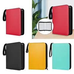 Durevole 400 Double Sided Album Holder Organizer Display Gathering Card Toy Zip 400 Cards Album Display Holder per carte sportive