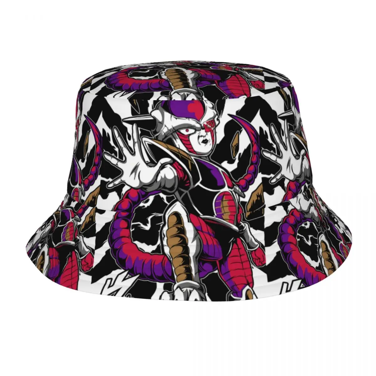

Custom Unisex F-Friezaes Cartoon Games Bucket Hat Summer Travel Beach Manga Hats