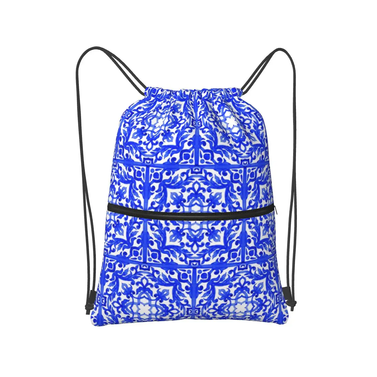 

Португальские рюкзаки с плитками Azulejo, модные портативные сумки на шнурке, сумка для мелочей, сумки для книг для мужчин, женщин, студентов