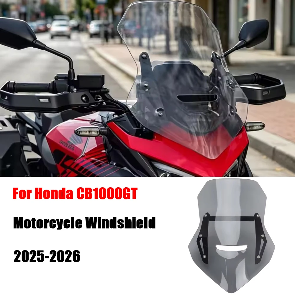 CB 1000 GT Original height increase Touring 2025-2026 New Motorcycle Windshield Accessories For Honda CB1000GT 95mm windshield