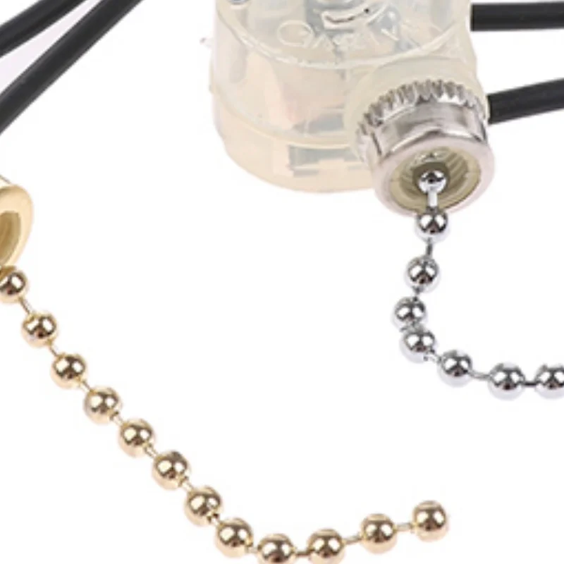 1PC Wall Light pull Rope Switch Universal Chain Ceiling Fan Lamp Replacement Parts Home Accessories