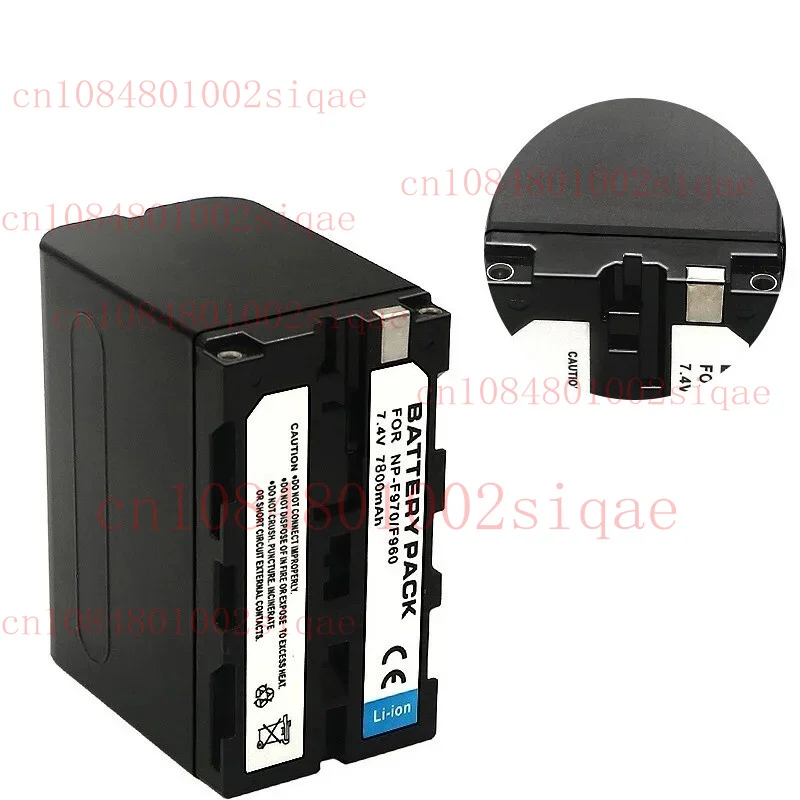 

1 аккумулятор емкостью 7800 мАч для Sony NP-F770 NP-F950 NP-F960 NP-F970 F990 серии L