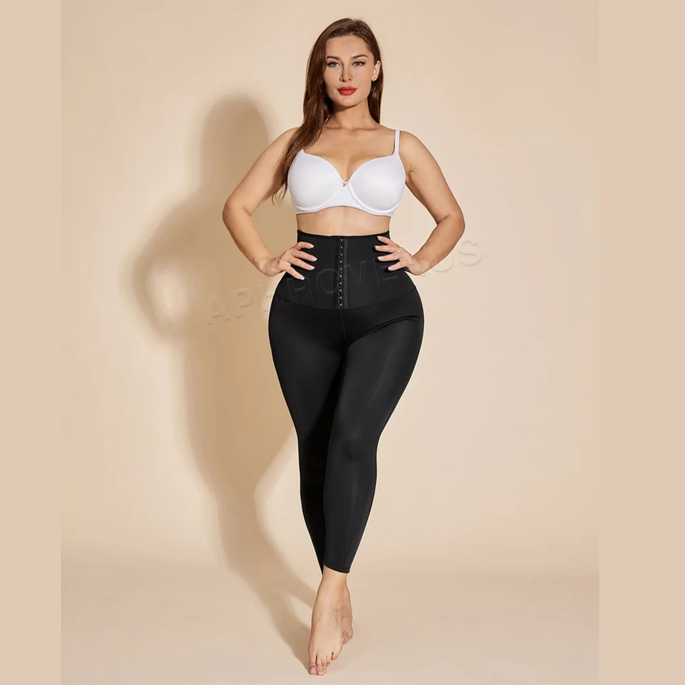 

Tummy Control Long Pants Waist Trainer Body Shaper Women Slimming Shapewear Legging Modeling Tight Push up Slim Black Pants