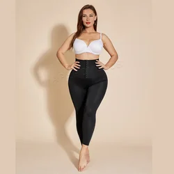 Tummy Control Long Pants Waist Trainer Body Shaper Women Slimming Shapewear Legging Modeling Tight Push up Slim Black Pants