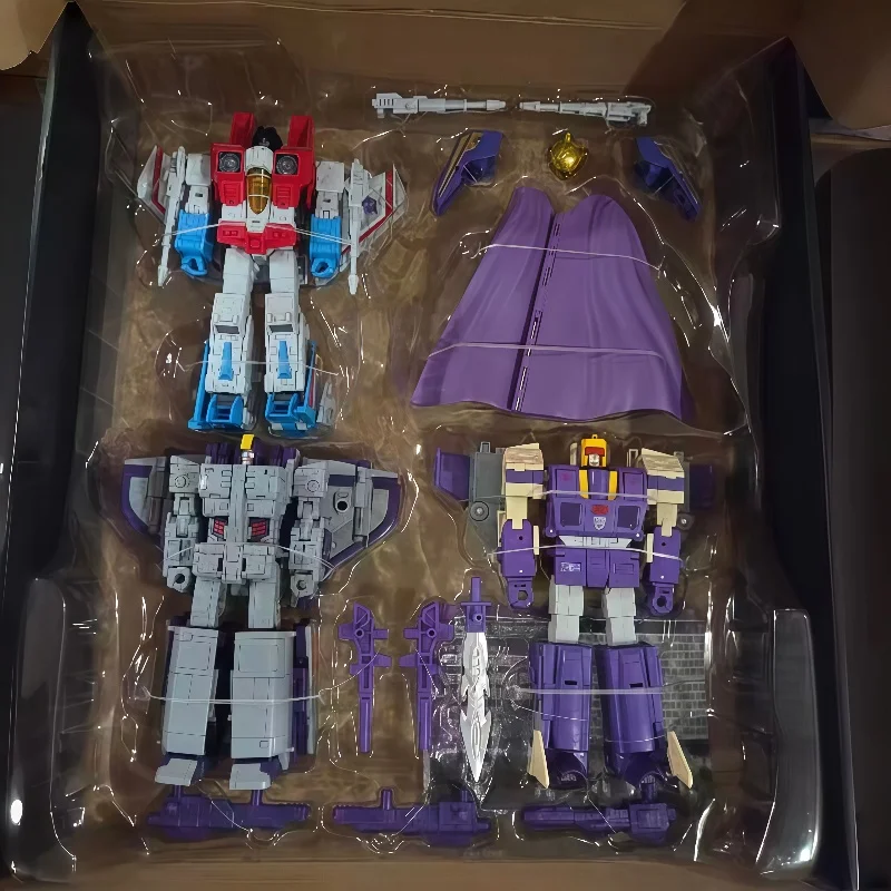 In Voorraad Transformers Klassieke Films Speelgoed Starscream Bliztwing Astrochain Anime Action Figure Model Verzamel Hobby Speelgoed Gift