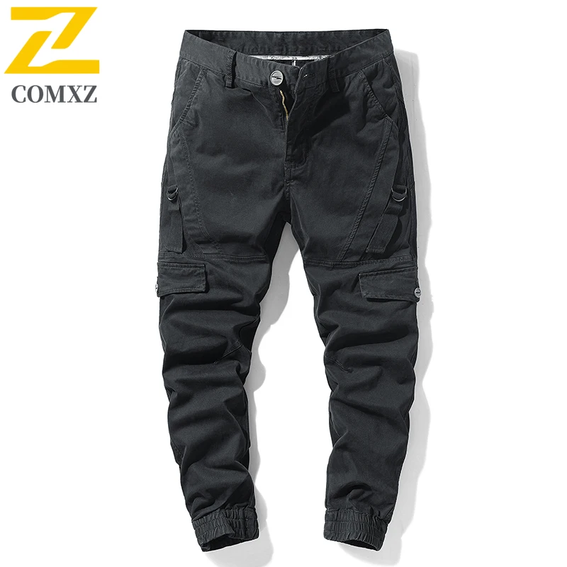 Trendy Cargo Pants Men's New Autumn Relaxed Casual Minimalist Versatile Trousers Lightweight Comfort Street Style Sweatpants