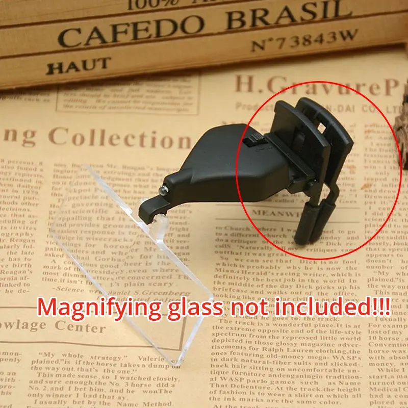 Clip-on magnifier clip eyeglass magnifier clip accessory part