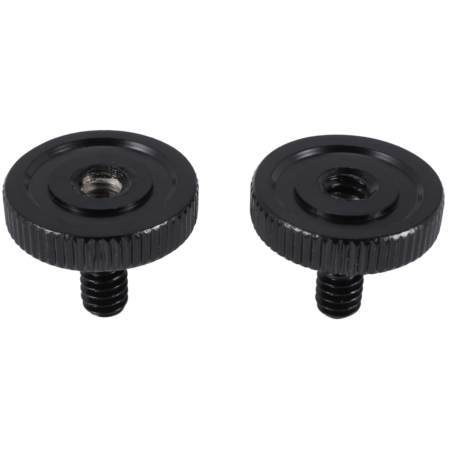 Thumb Screw Camera Quick Release 1/4 inch Thumbscrew L Bracket Screw Mount Adapter Bottom 1/4 inch-20 Female Thread (Pack of 2)