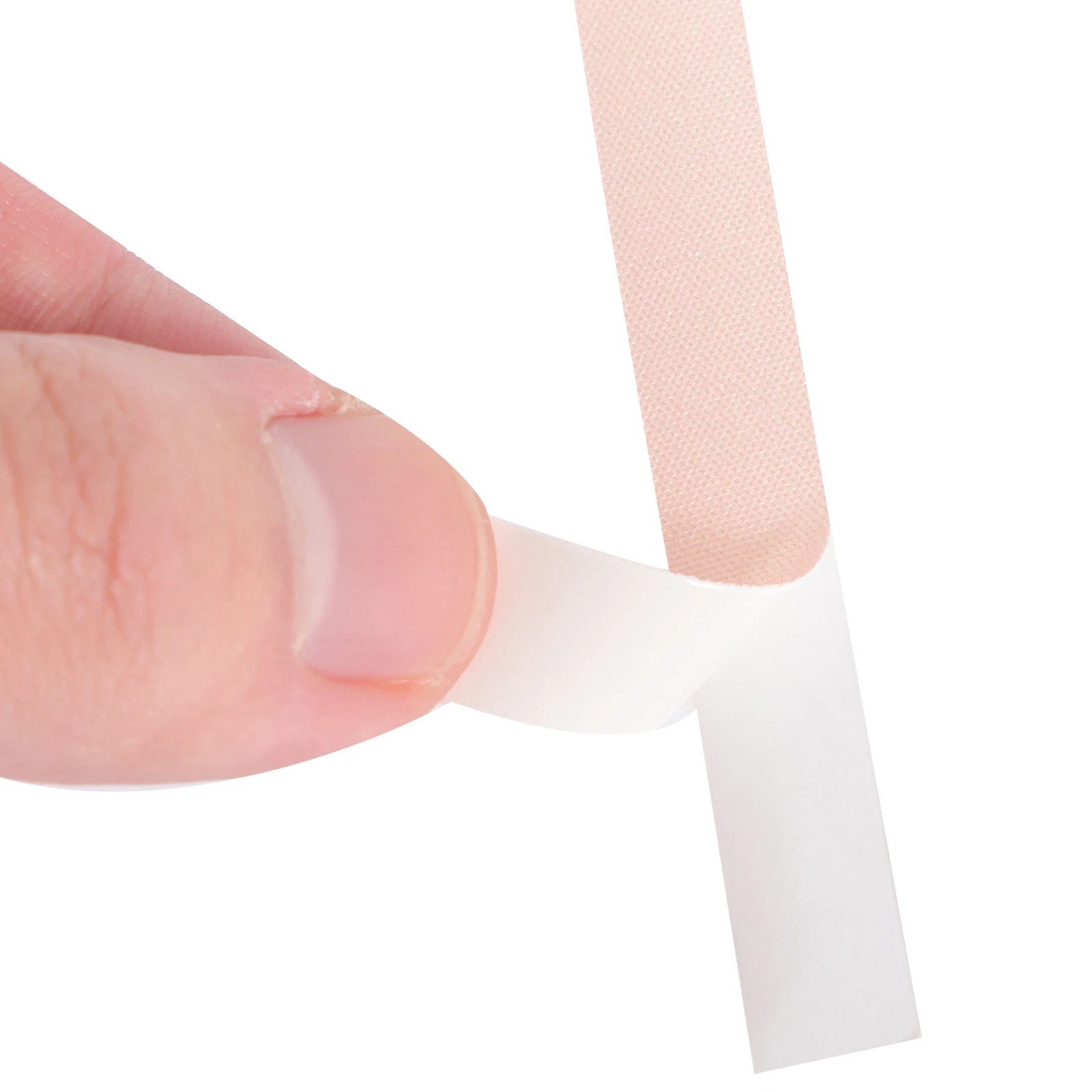 

100 Pcs Guzheng Pipa Finger Tapes Soft Adhesive Cotton Breathable Protective Instrument Nail Tape Pink Replacement