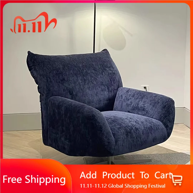 

Lazy Designer Living Room Chairs Reading Bedroom Salon Luxury Living Room Chairs Modern Throne Fauteuil Salon Home Furniture