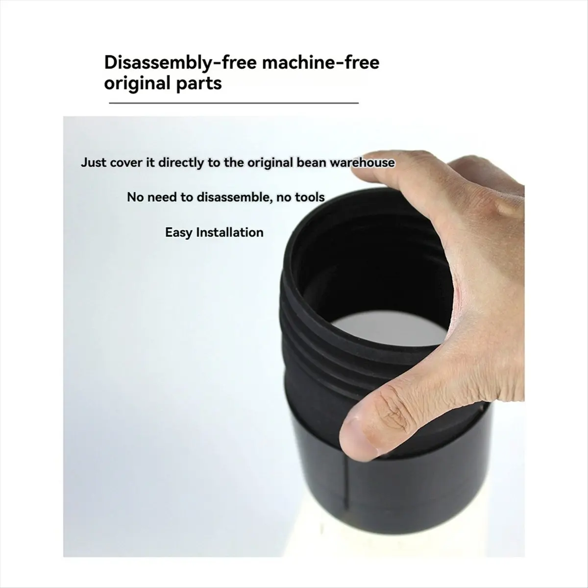 BRILLIANT Grinder Blowing Bean for Gemilet 9010b Grinder Cleaning Tool Prevent Residual Powder