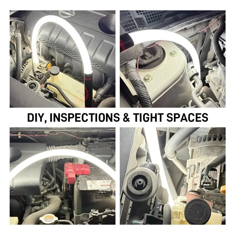 Flexible Led Work Light Flexible Light Stick Flexible Work Light Automotive Illumination Tool Bendable Flashlight for Car Repair