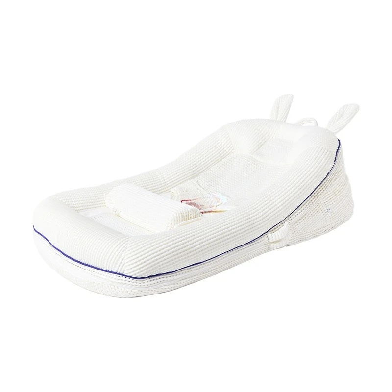 

Baby anti-spitting milk slope pad pillow newborn anti-spill choking milk bed middle bed baby