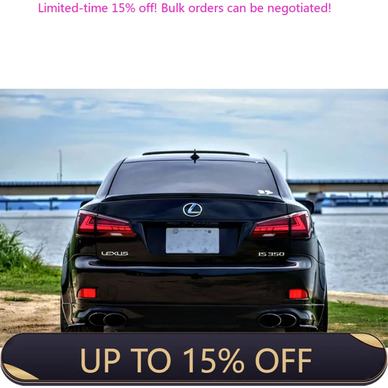 

Zhengwo Rear Lamps For Lexus IS250 IS300 IS350 ISF RGB LED Tail Light 2006-2012 With Start Up Animation