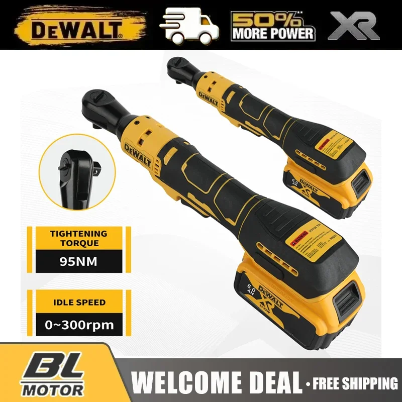 Dewalt Tool DCF512 1/2 Inch Brushless Ratchet Right Angle Wrench LED Cordless Driver Variable Speed Power Wrench For 18V Battery