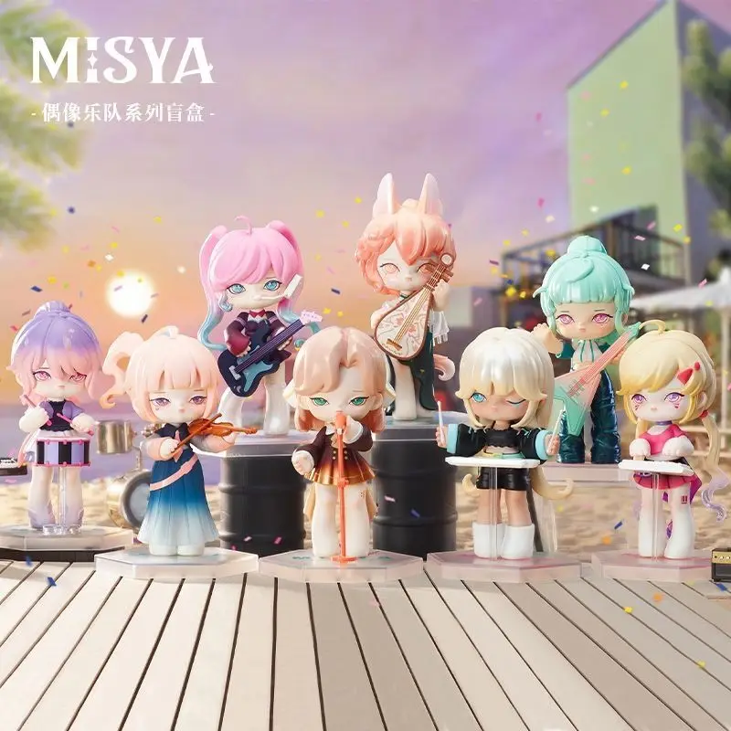 Misya Mihia Idol Band Series Blind Box Toy Fairy Kawaii Doll Caja Ciega Action Figure Model Mystery Box Children Birthday Gift