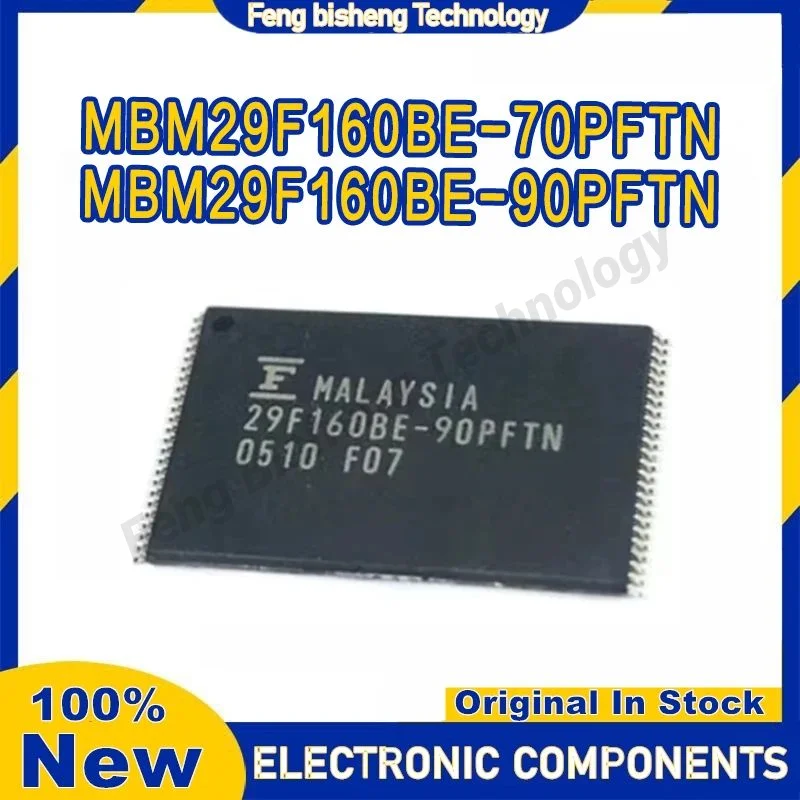 

MBM29F160BE-70PFTN MBM29F160BE-90PFTN 29F160BE-90PFTN TSOP48 Новый оригинальный чип IC