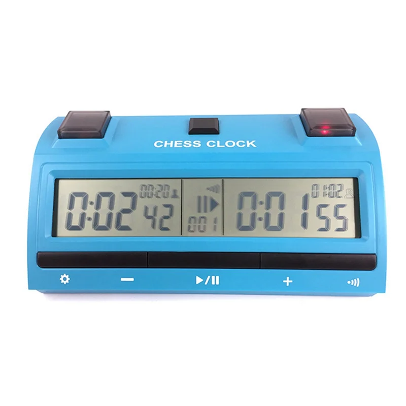 Professional Chess Digital Timer Chess Clock Count Up Down Board Game Stopwatch Bonus Competition Hour Meter