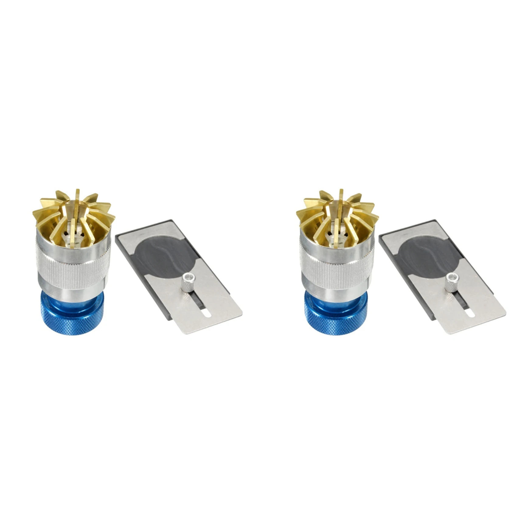 FAST-2X Crystal Lift Glass Cop Watch Opener Remove Watch Glass Platform Blue