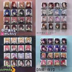 Japanese Anime Keycaps PBT Dye Subbed Cartoon Gaming Key Caps for Mechanical Keyboard Cherry Profile