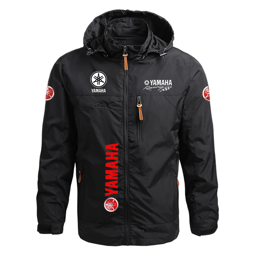 Nouveau Yamaha hommes imprimé extérieur à la mode multicolore chaud coupe-vent veste pour l'automne et l'hiver 2025