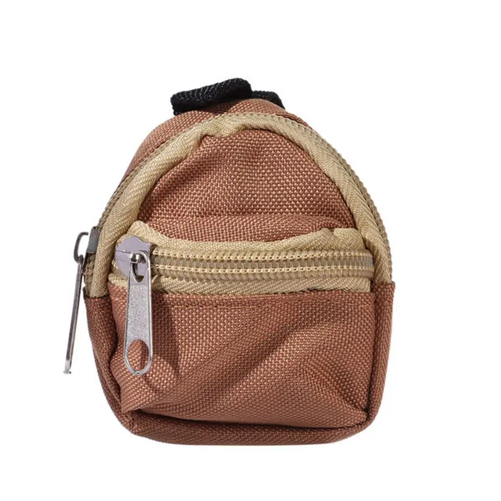 

Игрушки Декор кукольного домика Мини-рюкзак 1/6 BJD Рюкзак Детские подарки Кукольная сумка Миниатюрная сумка для куклы BJD Кукла Школьный рюкзак Кукольный рюкзак