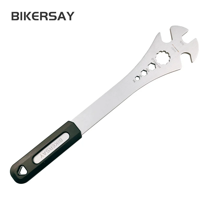 Bicycle Pedal Wrench, Multi-Functional Extended Pedal Disassembly and Assembly Tool, Road Bike Lock Pedal Disassembly and Installation Tool