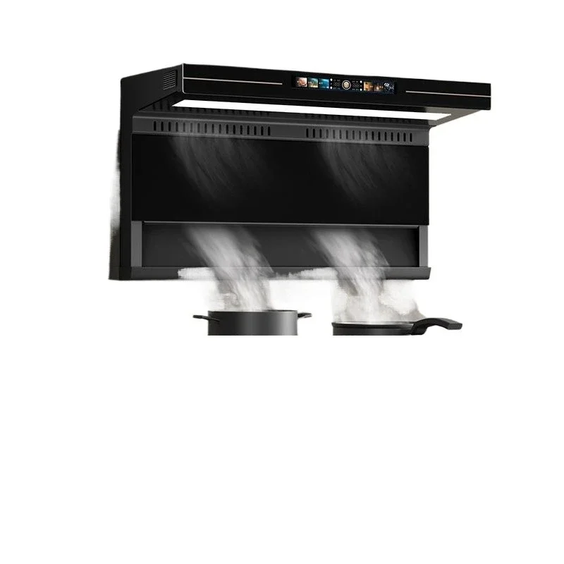 Range hood Wall-mounted top side double suction large suction
