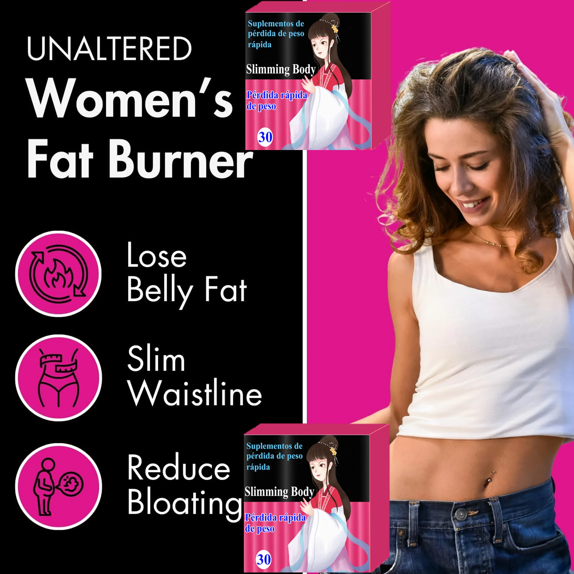 Fat Burning Slimming Weight Loss Belly Fat Burner for Men and Women in good way  to keep fit