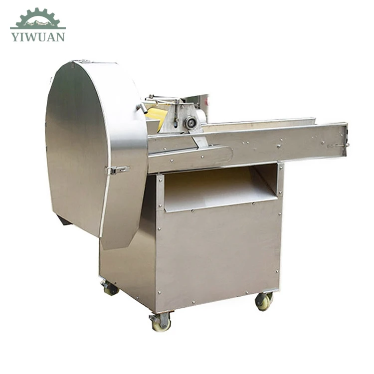 New Stainless Steel Vegetable Fruit  Bamboo Shoots Cube Cutting Shredding Machine Green Leafy Vegetable Cutter