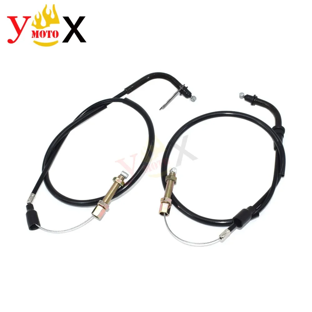 K6 K7 K8 K9 GSXR600 750/1000 Accelerator Push/Pull Throttle Cable Wire Line For SUZUKI GSX-R600 GSX-R750 2008-10 GSX-R1000 07-08