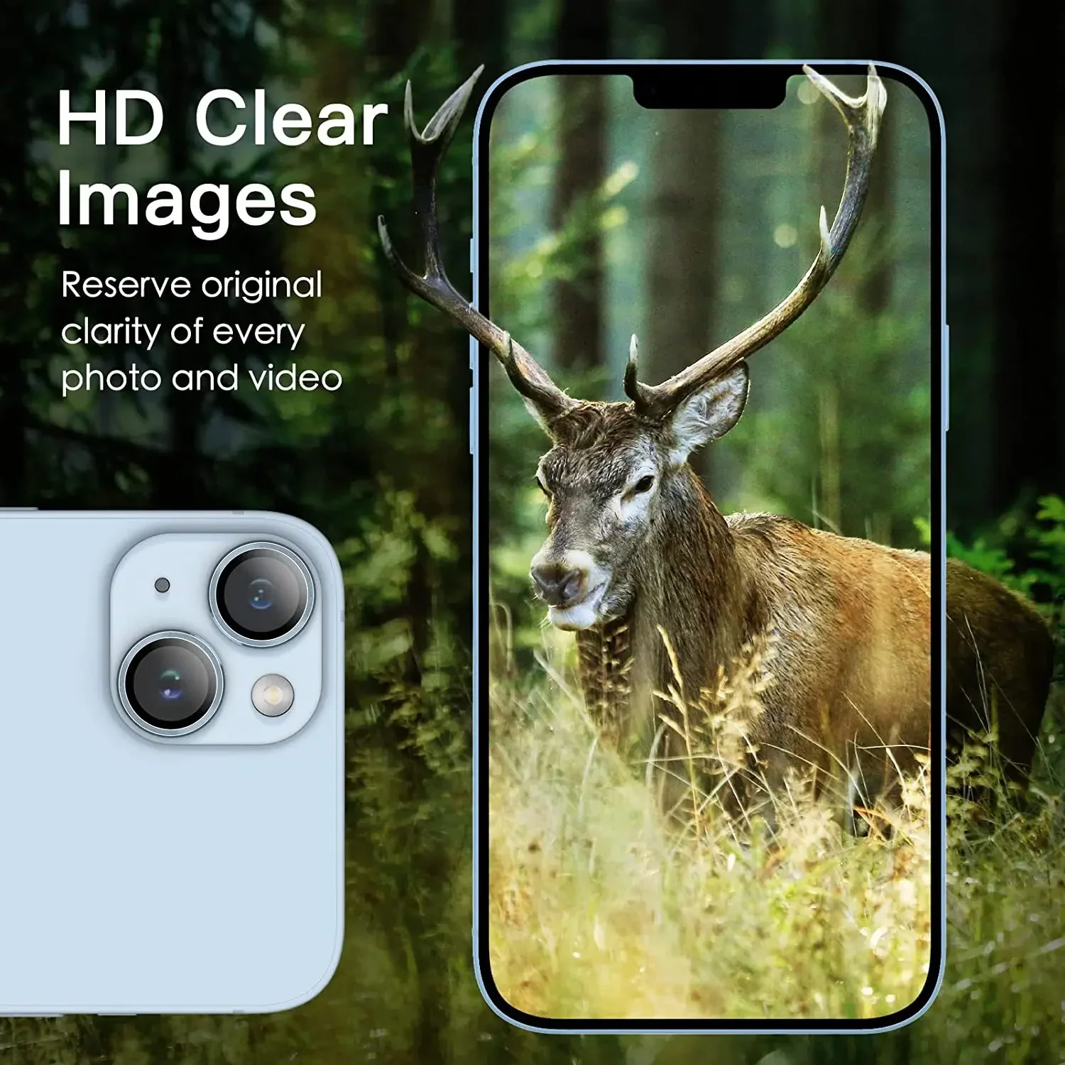 

Blue Camera Lens Protector For IPhone 14 Plus 13 Pro Max 12 16 IPhone14 14 13 12 16Pro Tempered Glass Cover Accessories