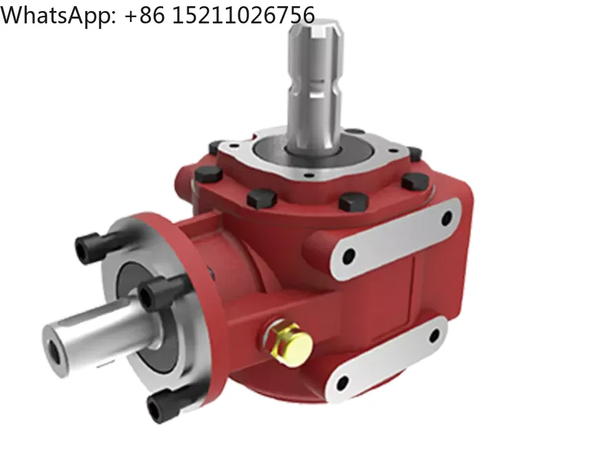 farm gearbox machinery drive tractor speed reducer pto 540 90 degree  tiller right angel bevel gearbox