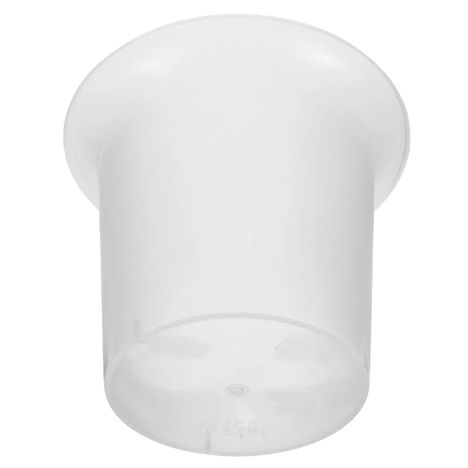 Thickened Urine Bottle with Measurement Scale Frosted Surface Round Bottom Non Slip Portable Chamber Pot for Adults Elderly