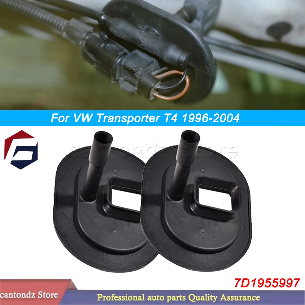 

1/2pc Washer Jet Grommet Long Nose Car Windscreen Spray Nozzle JET Grommet 7D1955997 For VW Transporter T4 1996-2004