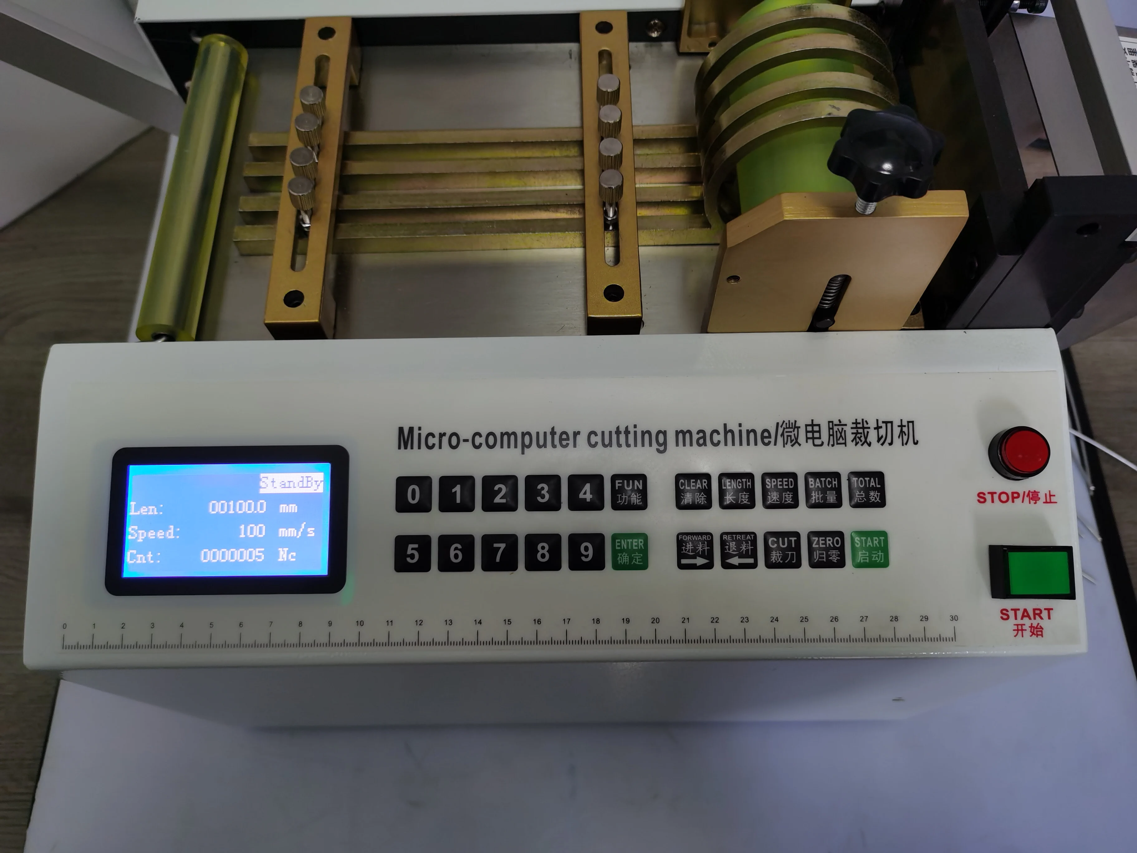 

Microcomputer Automatic Cutting Machine Steel wire rope, metal ,copper sheet, aluminum sheet, iron wire, cable cutting machine