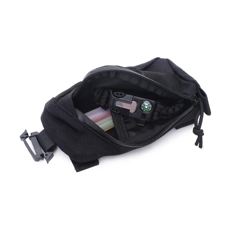 Zaino tattico Borsa a tracolla Borsa Molle Portautensili EDC Porta telefono Sport all'aria aperta Escursionismo Caccia Accessori Marsupio