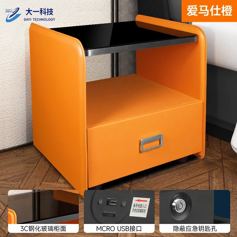 GZ-1 Household Small Anti-theft Drawer Safe Deposit Box Fingerprint Password Jewelry File Cabinet