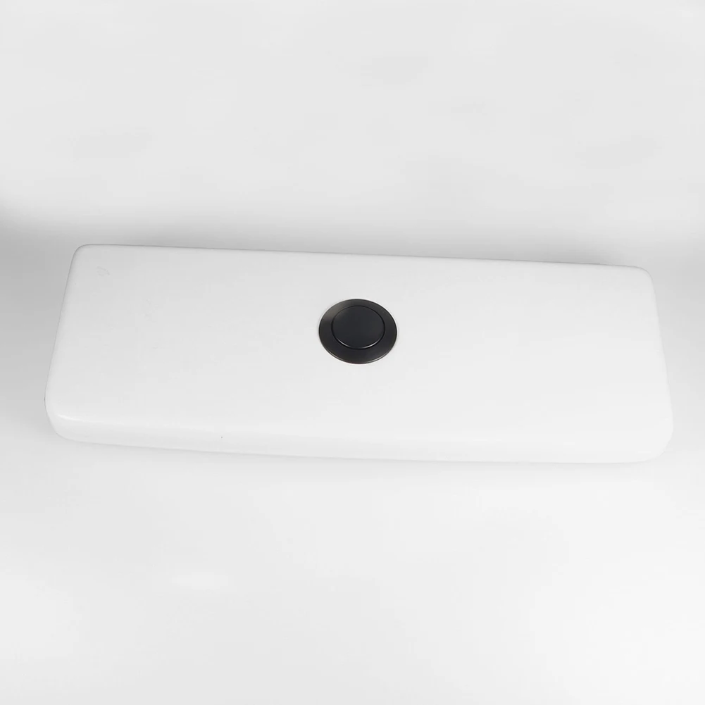 Single Press Toilet Flush Button 38mm Diameter Built to Provide Reliable Flush Performance in Bathroom Settings