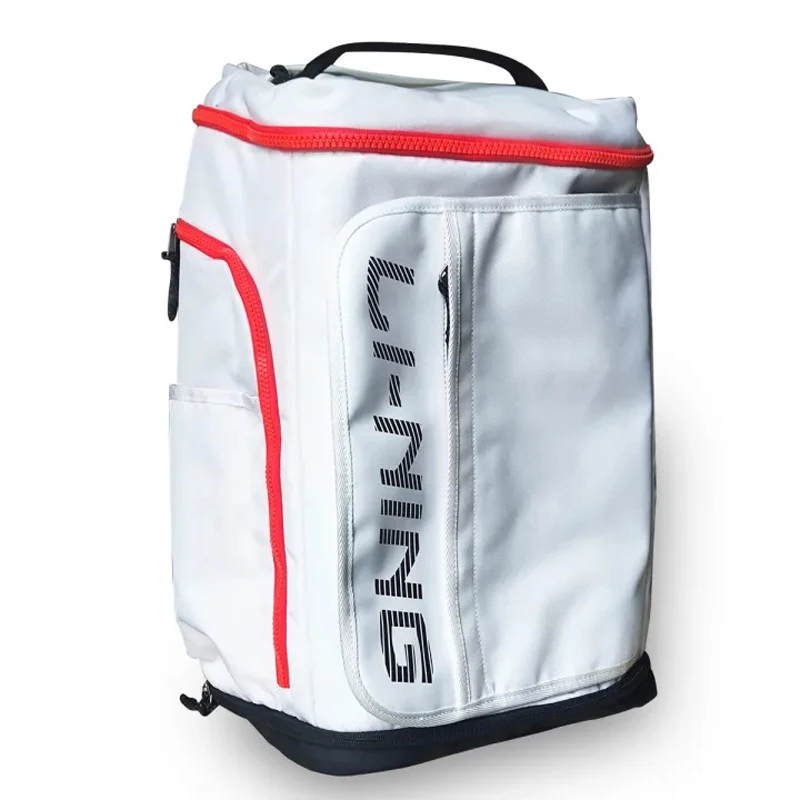 Li-Ning Unisex-Basketball-Rucksack, Polyester, große Kapazität, praktisch, modisches Futter, für Herren und Damen, doppelte Umhängetasche, ABSV359 – Detail 9