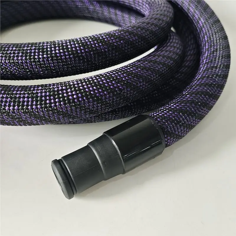 M12K-For Mirka Dust Collector, For Festool Compatible- Vacuum Hose 4M Nylon Snake Skin Universal Fit For Vacuum Cleaner