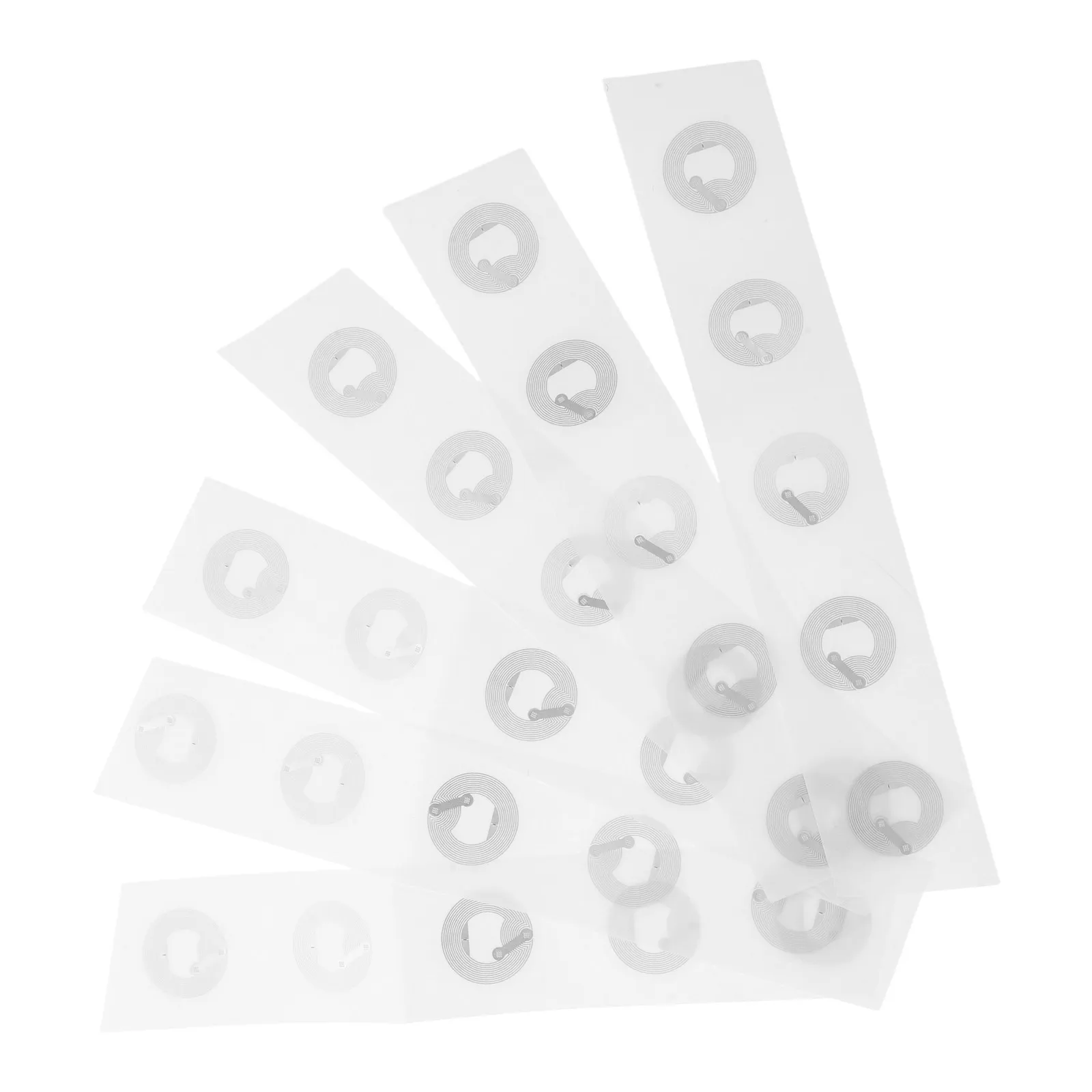 30Pcs NFC Electronic Tag Stickers Programmable Blank Nfc213 Chip Adhesive Music Sharing Writable NFC Chip Labels for DIY Crafts